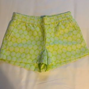 J. Crew | Lime Green Elastic Shorts